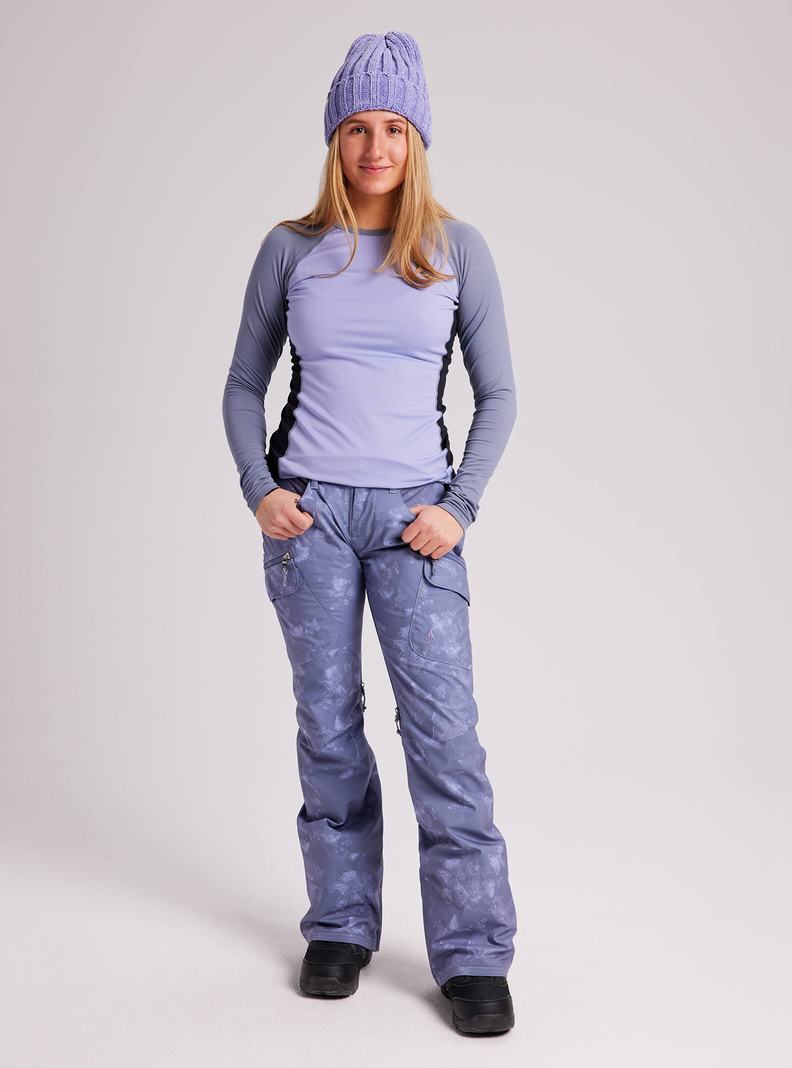 Lavender Burton Gloria Women's Ski Pants | ZWRJTM135