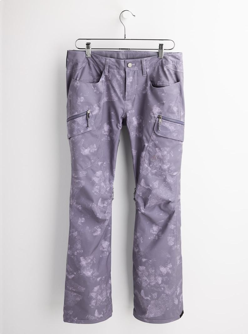 Lavender Burton Gloria Women\'s Ski Pants | ZWRJTM135