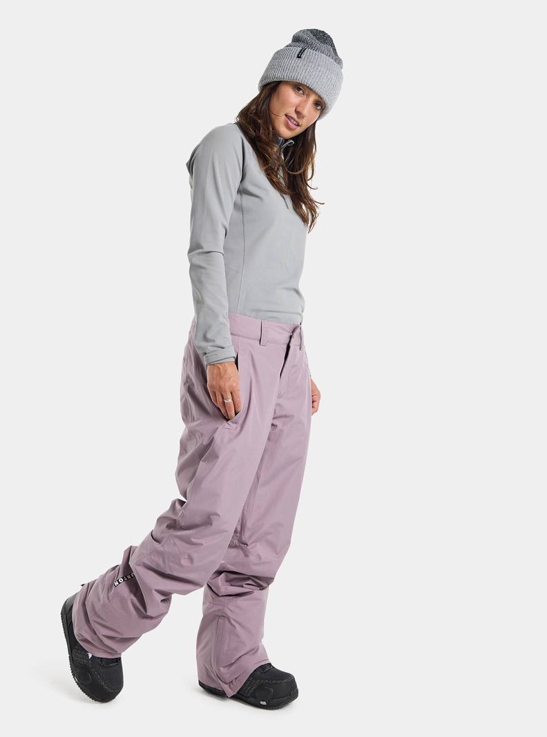 Lavender Burton Powline GORE-TEX 2L Insulated Women's Ski Pants | NWCXEG015