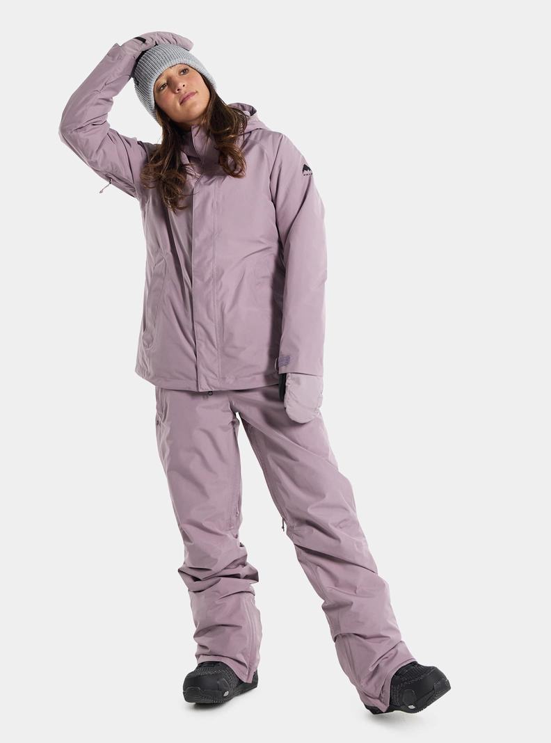 Lavender Burton Powline GORE‑TEX 2L Women's Ski Jackets | LPYISB786