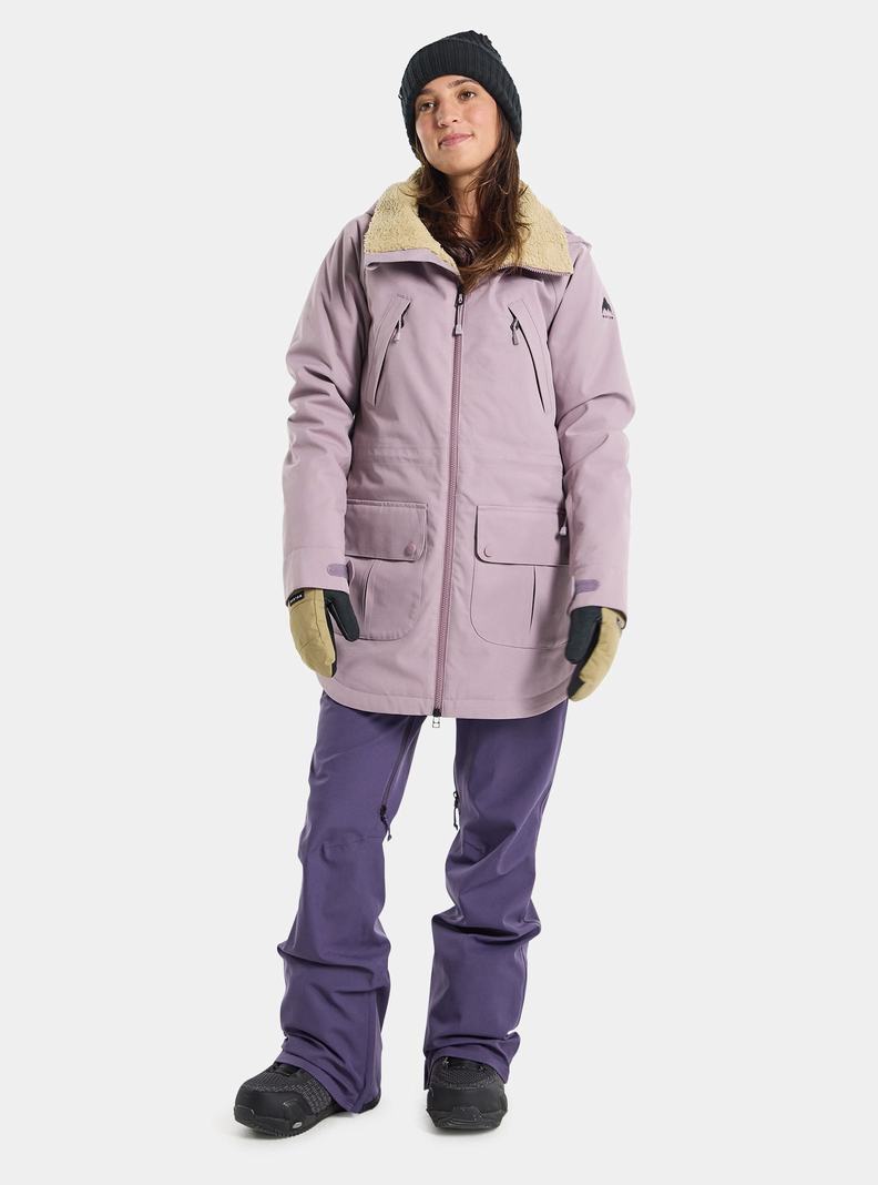 Lavender Burton Prowess Women's Ski Jackets | VRIABM178