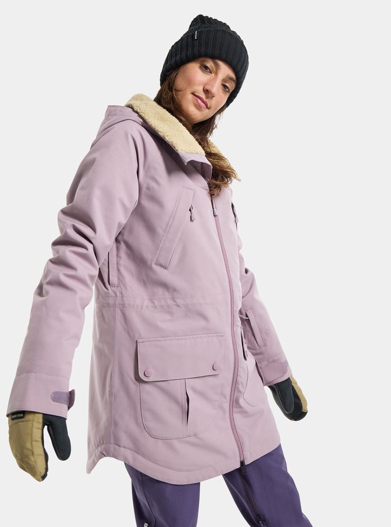 Lavender Burton Prowess Women's Ski Jackets | VRIABM178