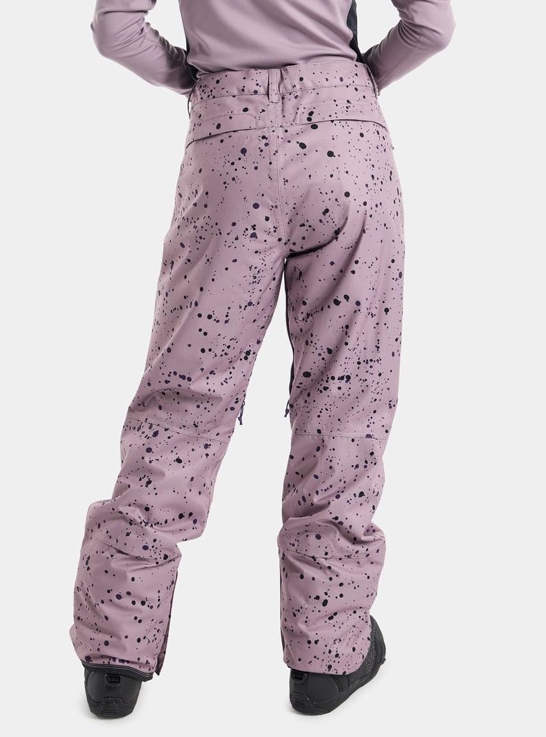 Lavender Burton Society 2L Women's Ski Pants | LOHPDA256