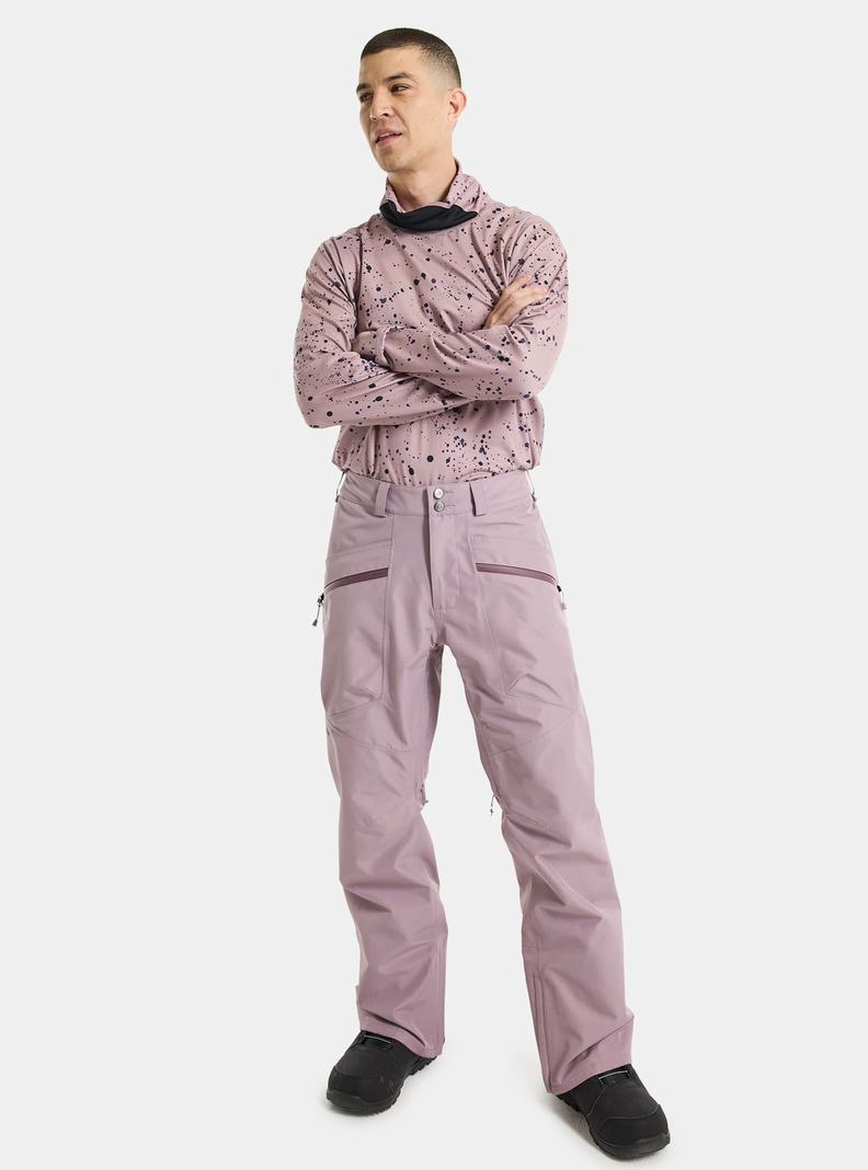 Lavender Burton Vent GORE-TEX 2L Men's Ski Pants | FQGLMD470