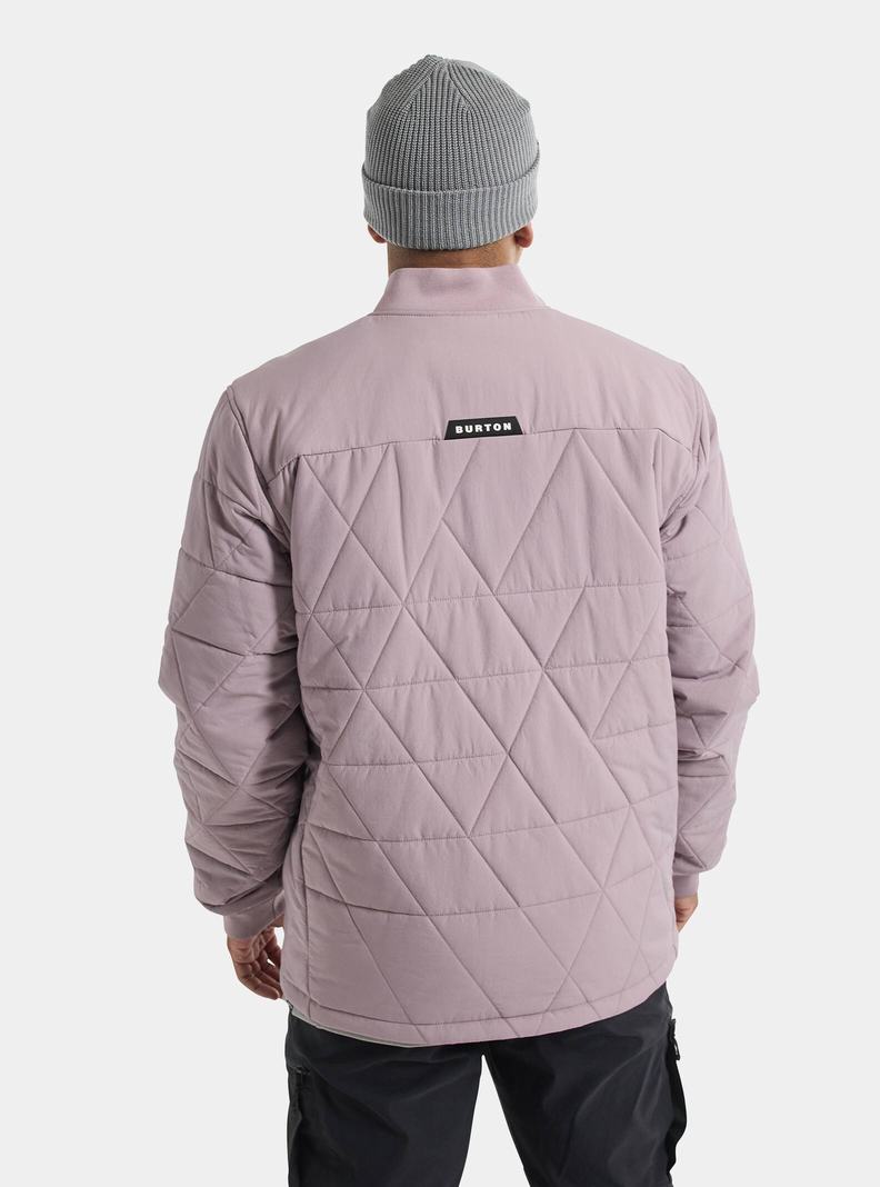 Lavender Burton Versatile Heat Insulated Men's Ski Jackets | KQHNIE275