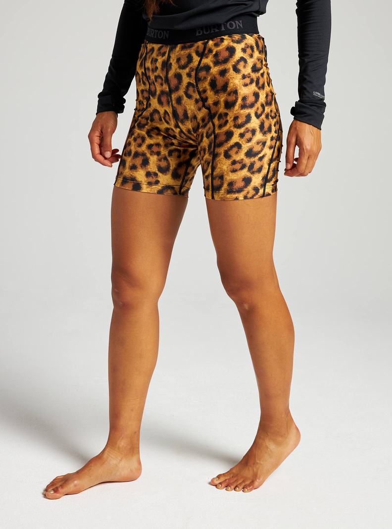 Leopard Burton Luna Short, Protected by G-Form™ Women's Protective Gear | VUPXYF894