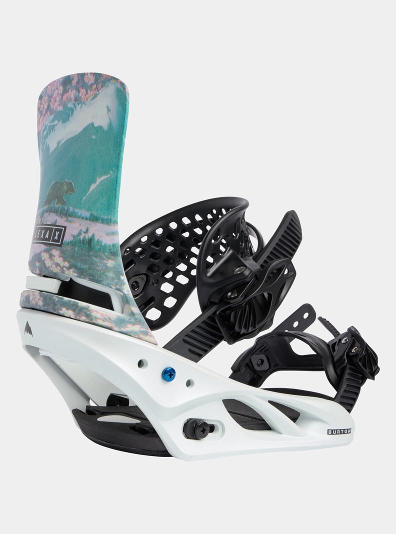 Light Blue Burton Lexa X Re:Flex Women\'s Snowboard Bindings | WEGTDJ940