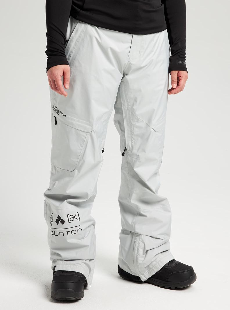 Light Grey Burton [ak] GORE-TEX Summit Women's Ski Pants | WDYEUS534