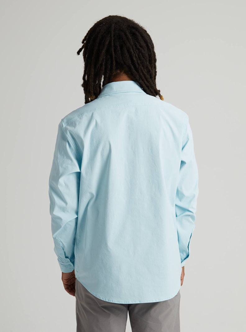 Light Turquoise Burton Multipath Utility Long Sleeve Shirt Men's Shirts | OWKCYZ319