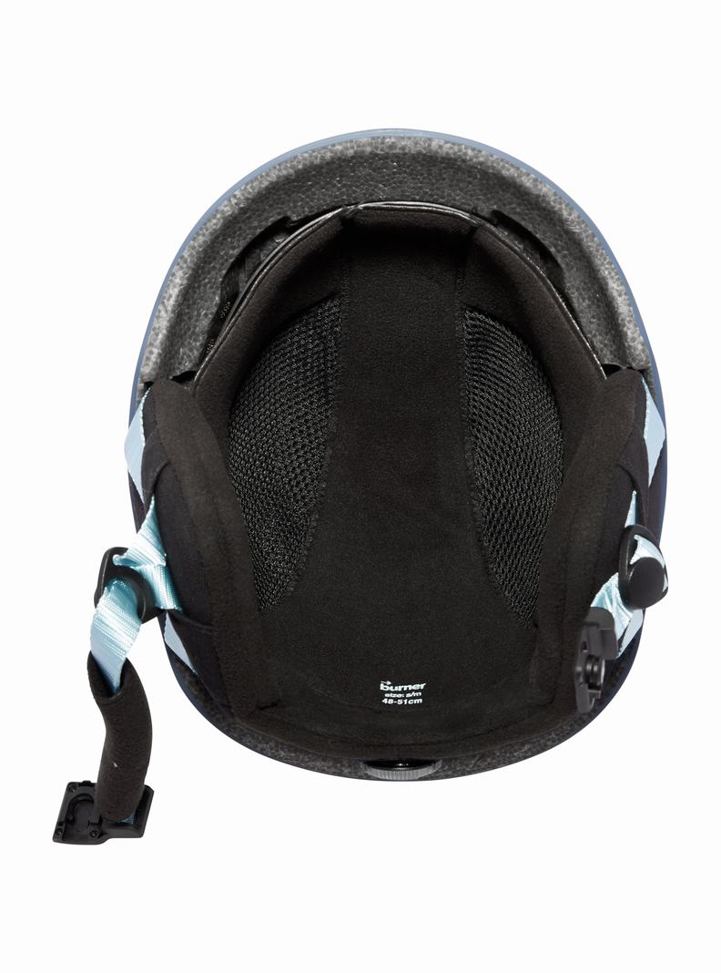 Navy Burton Anon Burner Kids' Snowboard Helmets | QTCREZ831