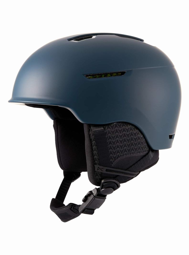 Navy Burton Anon Logan WaveCel Men's Snowboard Helmets | XUIBMY428