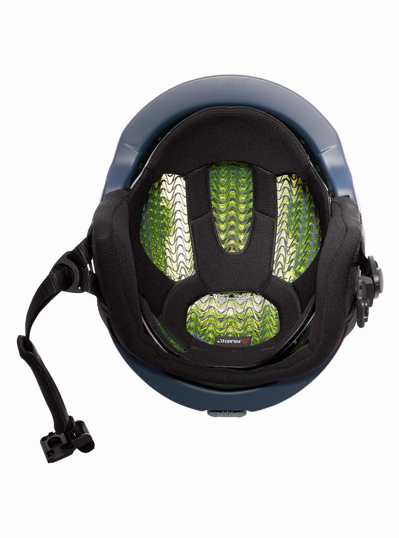 Navy Burton Anon Logan WaveCel Men's Snowboard Helmets | XUIBMY428