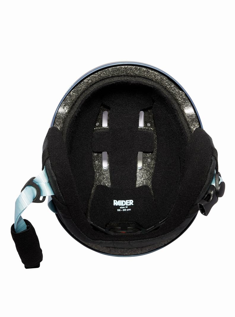 Navy Burton Anon Raider 3 Round Fit Men's Snowboard Helmets | EVBTOJ574