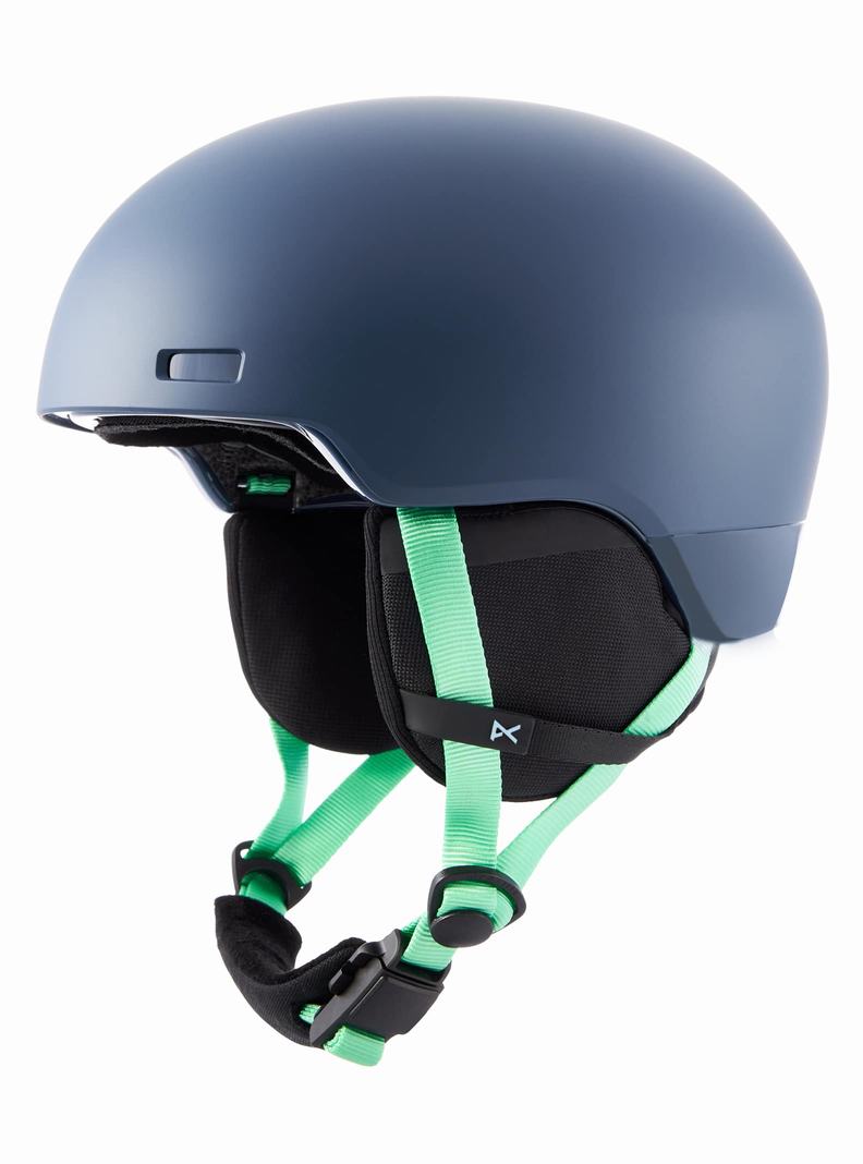 Navy Burton Anon Windham WaveCel Men's Snowboard Helmets | HBPXSQ784