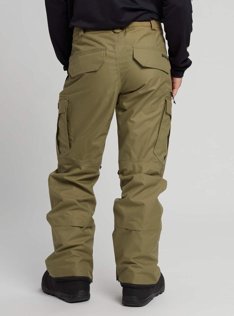 Olive Burton 7L Cargo (Relaxed Fit) Men's Ski Pants | YLEAMZ026