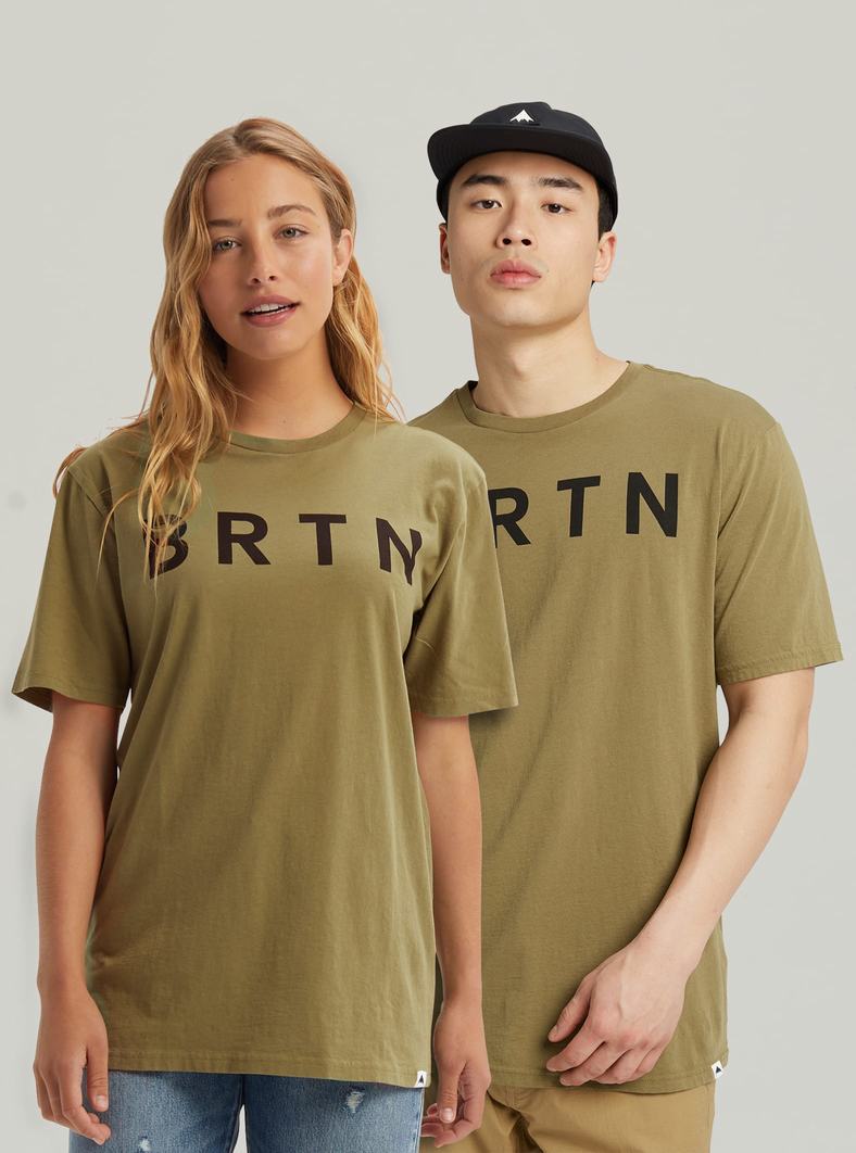 Olive Burton BRTN Short Sleeve Women's T-Shirts | EMFWNY807