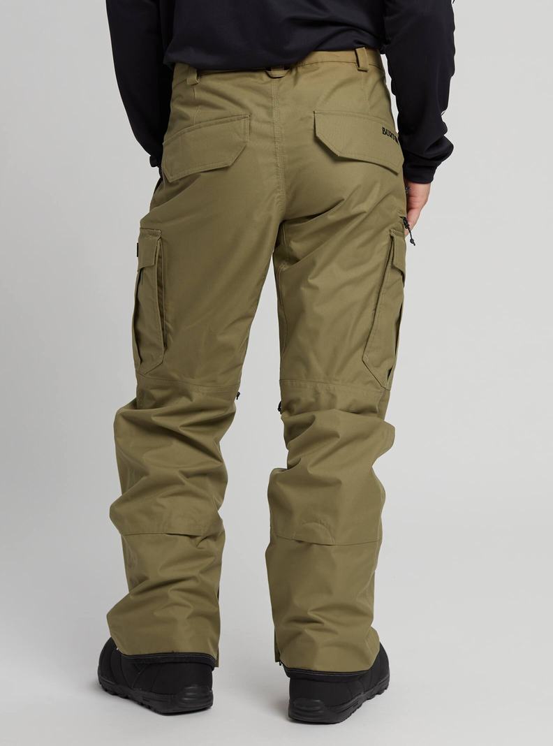 Olive Burton Cargo (Tall) Men's Ski Pants | BTQFEP546