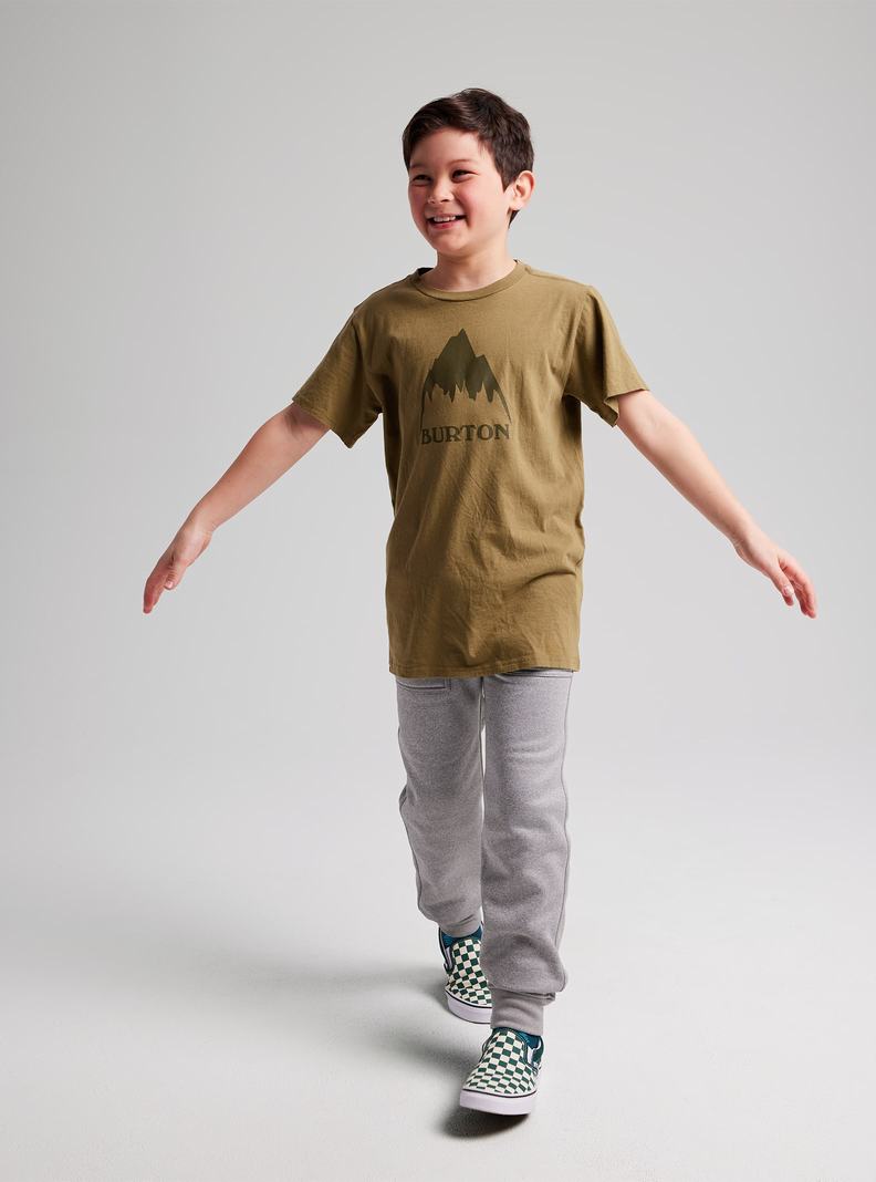 Olive Burton Classic Mountain High Short Sleeve Kids' T-Shirts | UVTMAC368