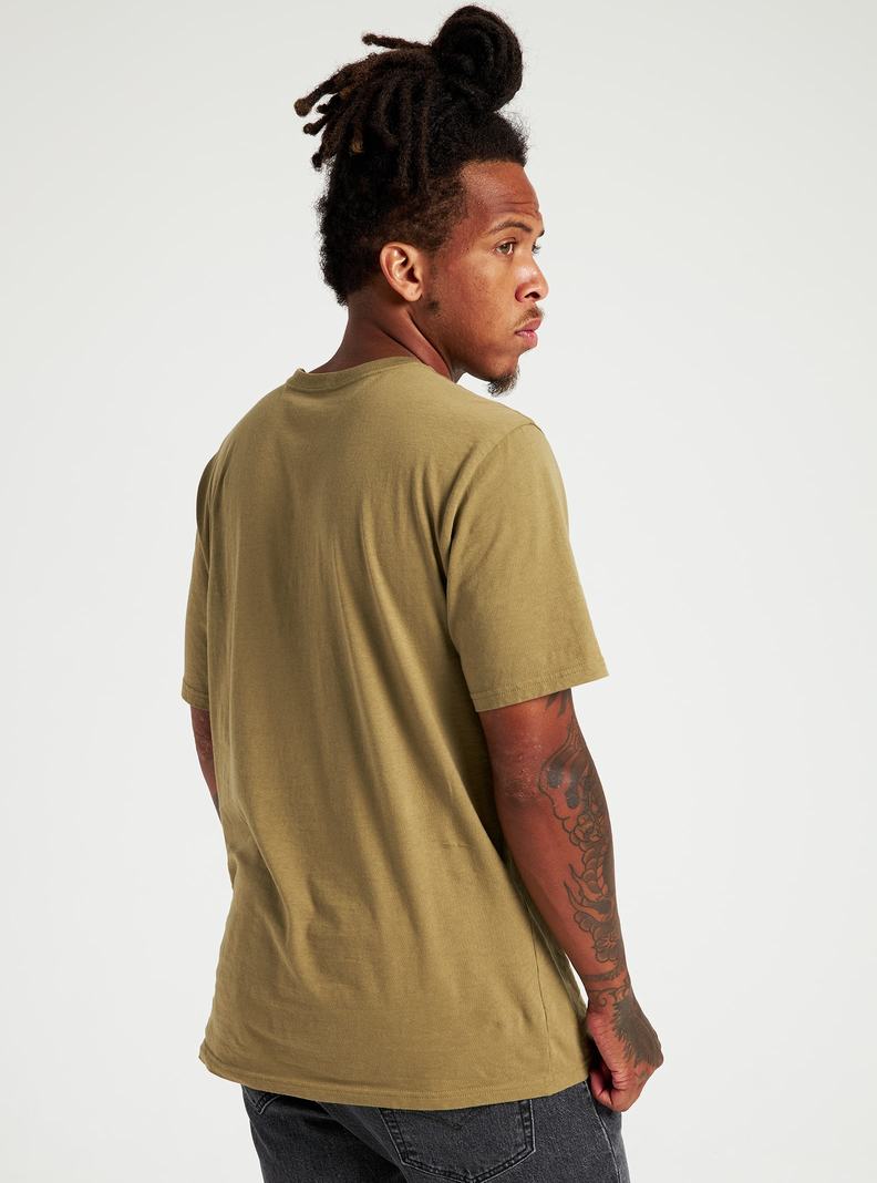 Olive Burton Classic Short Sleeve Men's T-Shirts | HPOLBT590