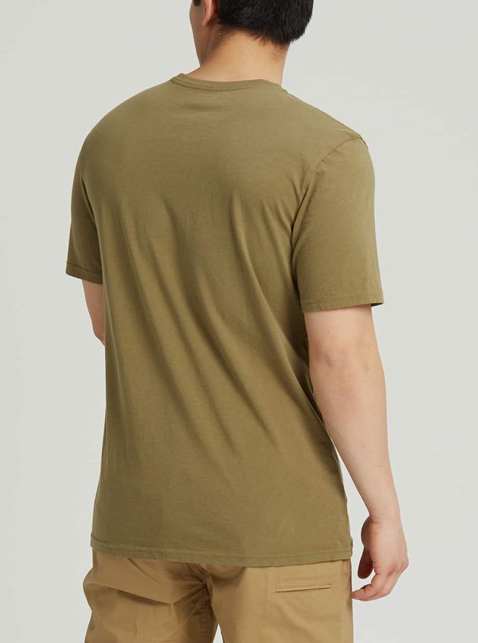 Olive Burton Colfax Short Sleeve Men's T-Shirts | QJWZEX198