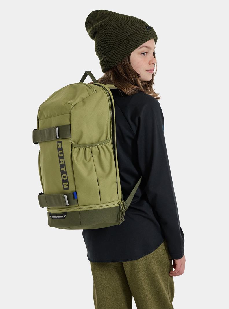 Olive Burton Distortion 18L Unisex Backpacks | SZCVTH792