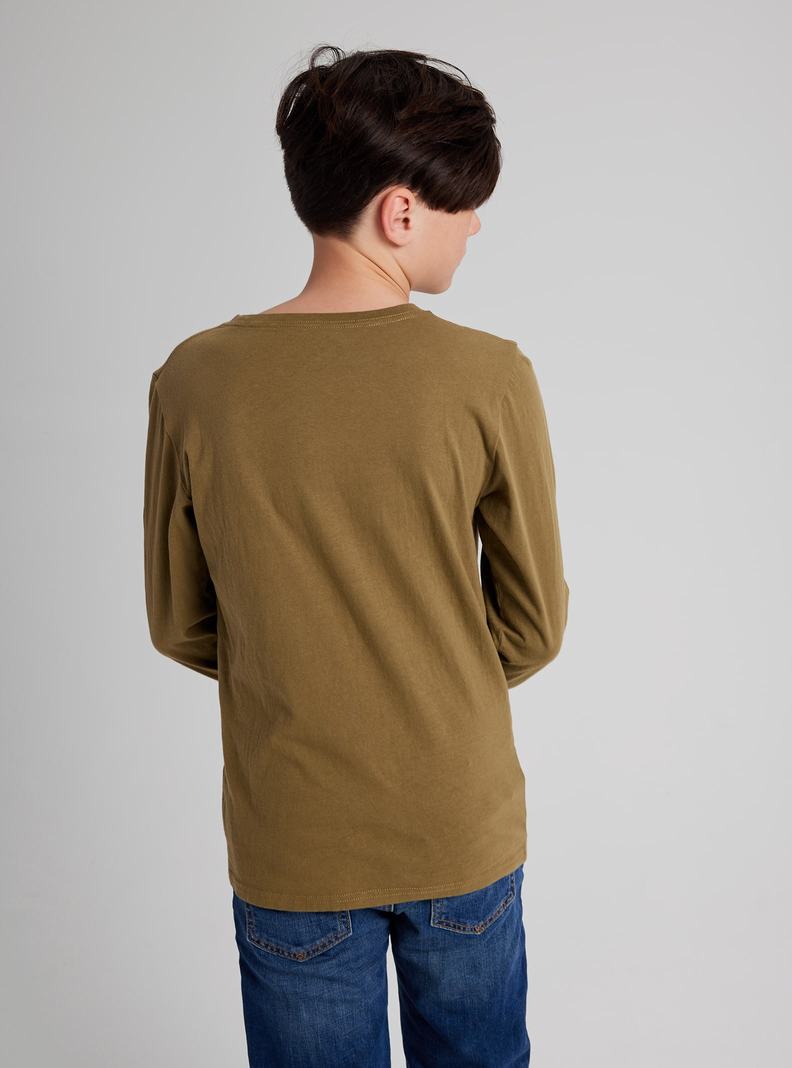 Olive Burton Elite Long Sleeve Kids' T-Shirts | RQCMYE601