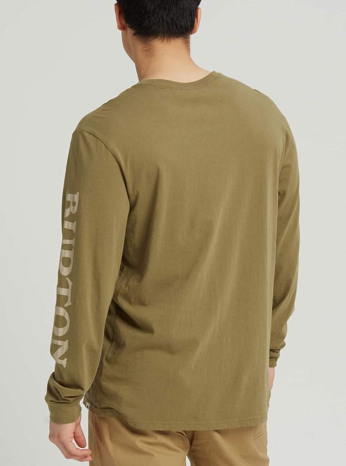 Olive Burton Elite Long Sleeve Men's T-Shirts | NCZQVD248