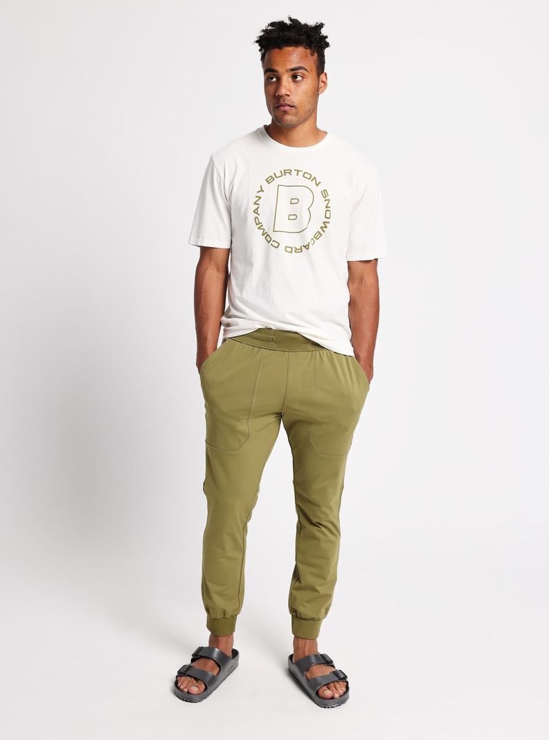 Olive Burton Multipath Jogger Men's Pants | OCADUX193