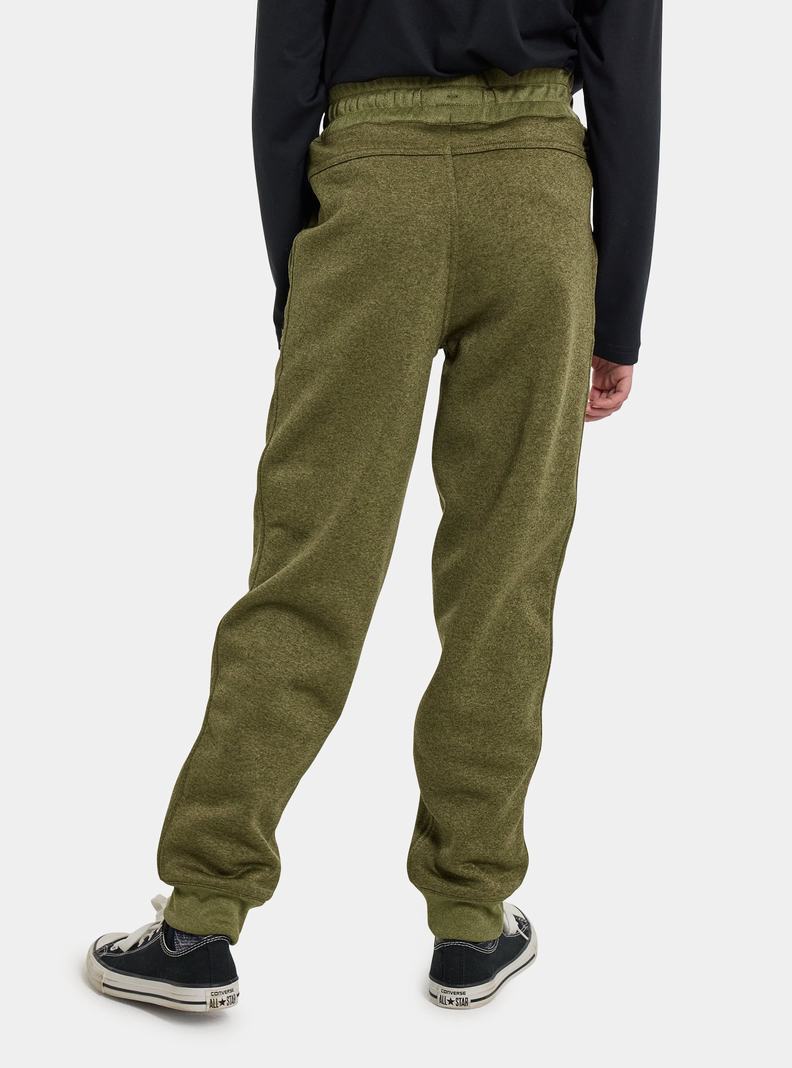 Olive Burton Oak Fleece Kids' Pants | PBVCFD582