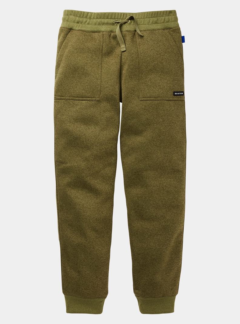 Olive Burton Oak Fleece Kids\' Pants | PBVCFD582