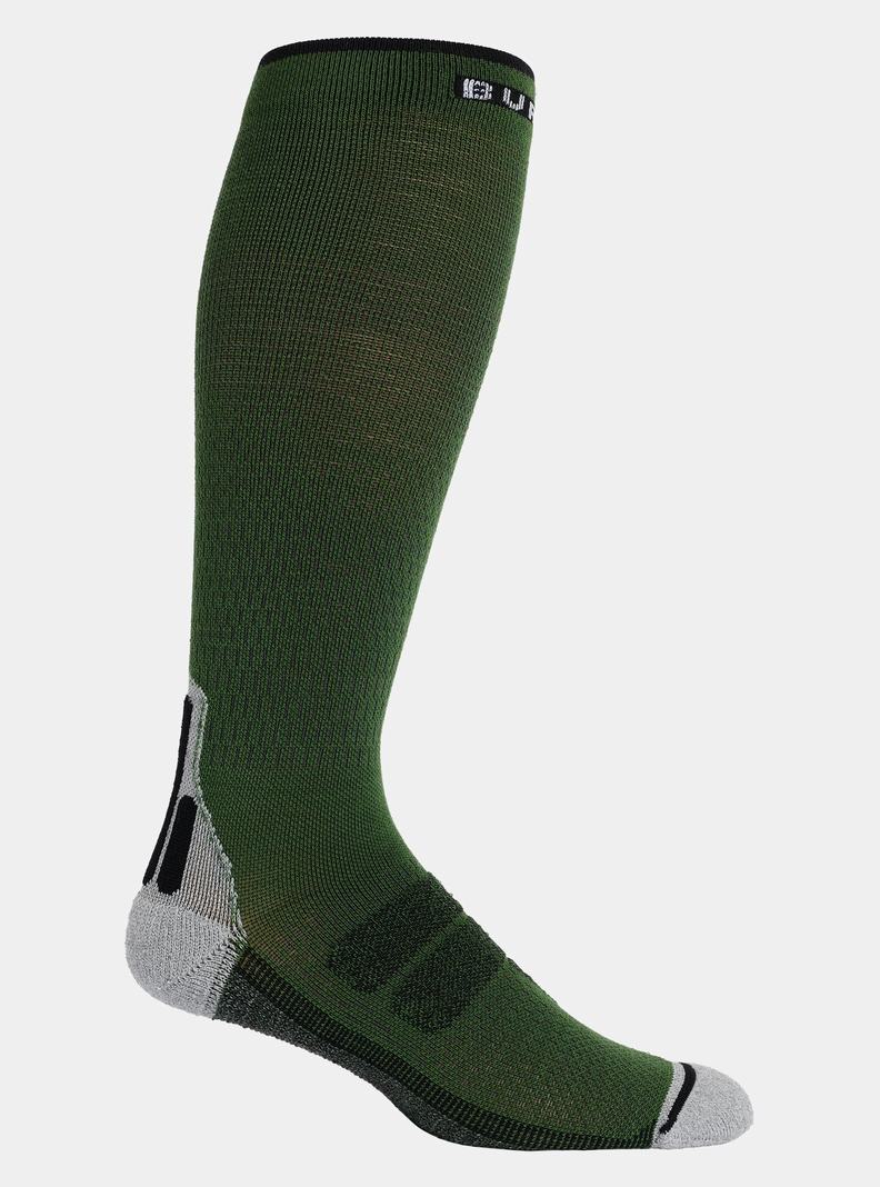 Olive Burton Performance + Ultralight Compression Men\'s Socks | PAFEUD845