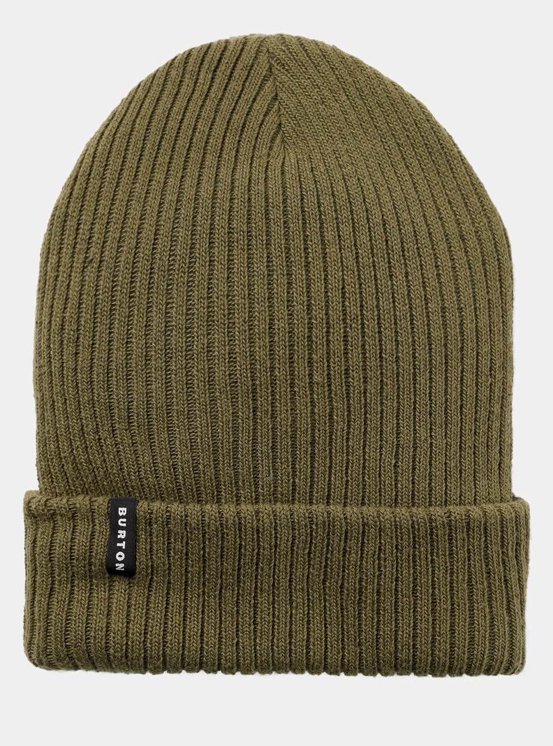 Olive Burton Recycled Rib Men\'s Beanie | WVTENX498