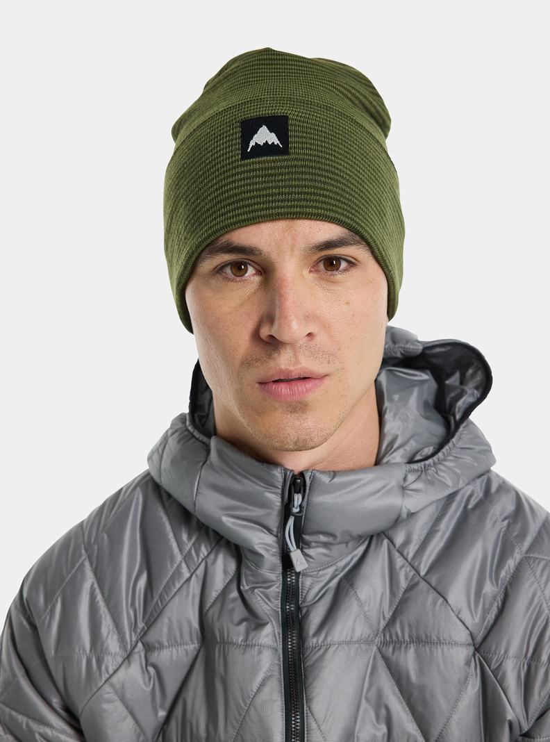 Olive Burton Recycled Stripe Men's Beanie | KCBRNY726