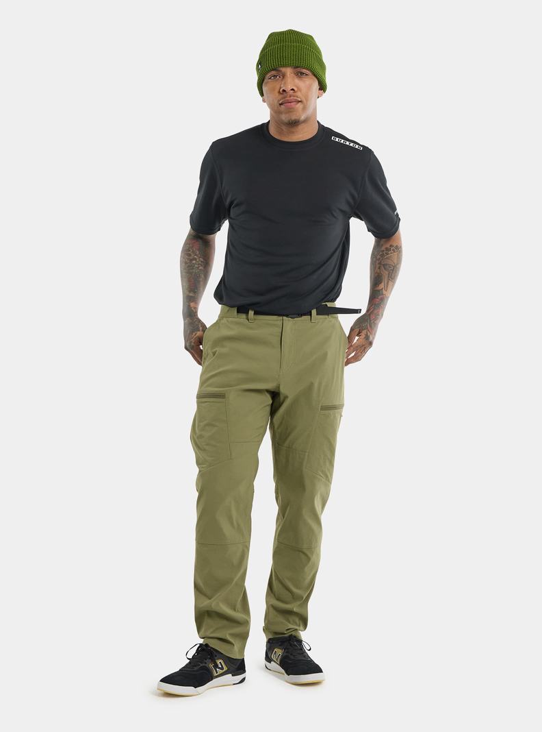 Olive Burton Ridge Cargo Men's Pants | ANUSQF453