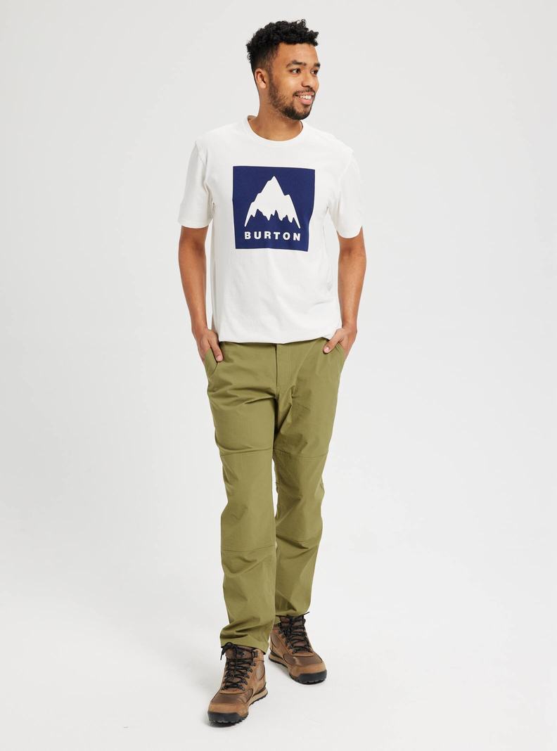 Olive Burton Ridge Men's Pants | LPTZWM634