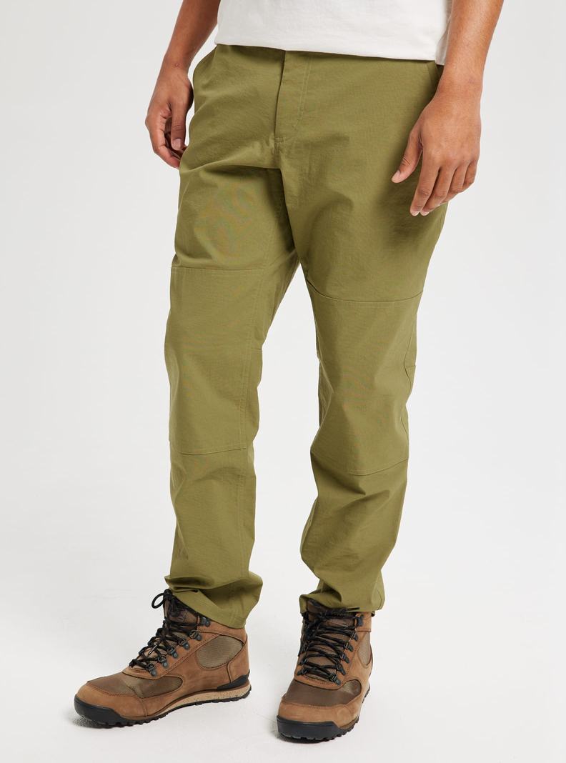 Olive Burton Ridge Men's Pants | LPTZWM634