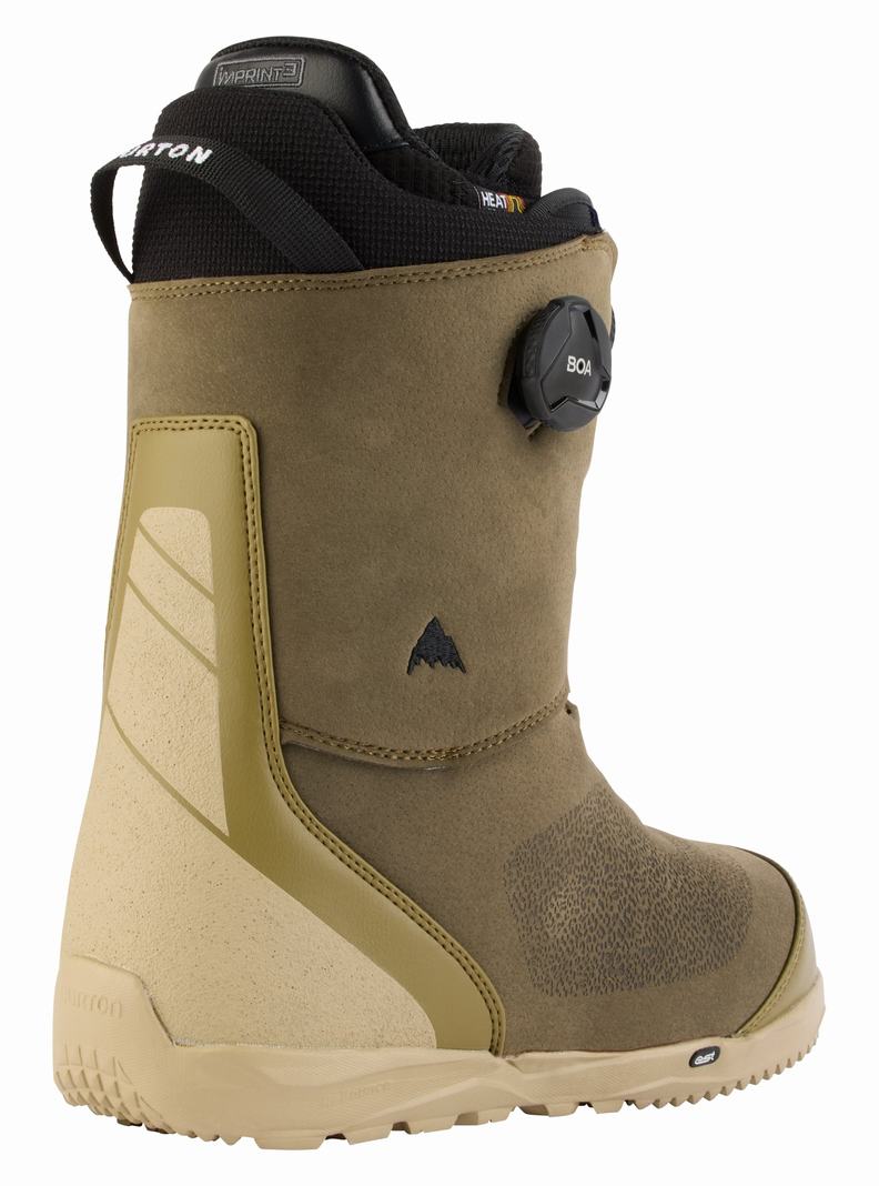 Olive Burton Swath BOA® Men's Snowboard Boots | GYZJQS917