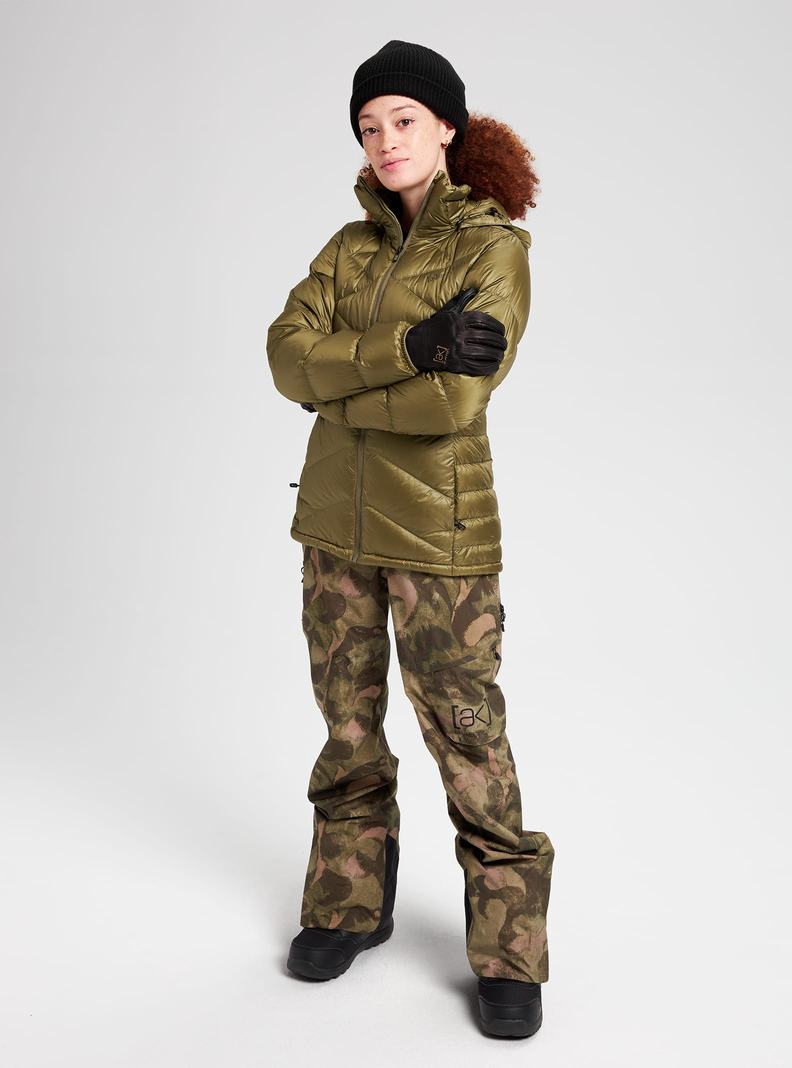 Olive Burton [ak] Baker Down Women's Ski Jackets | KIZDWP630