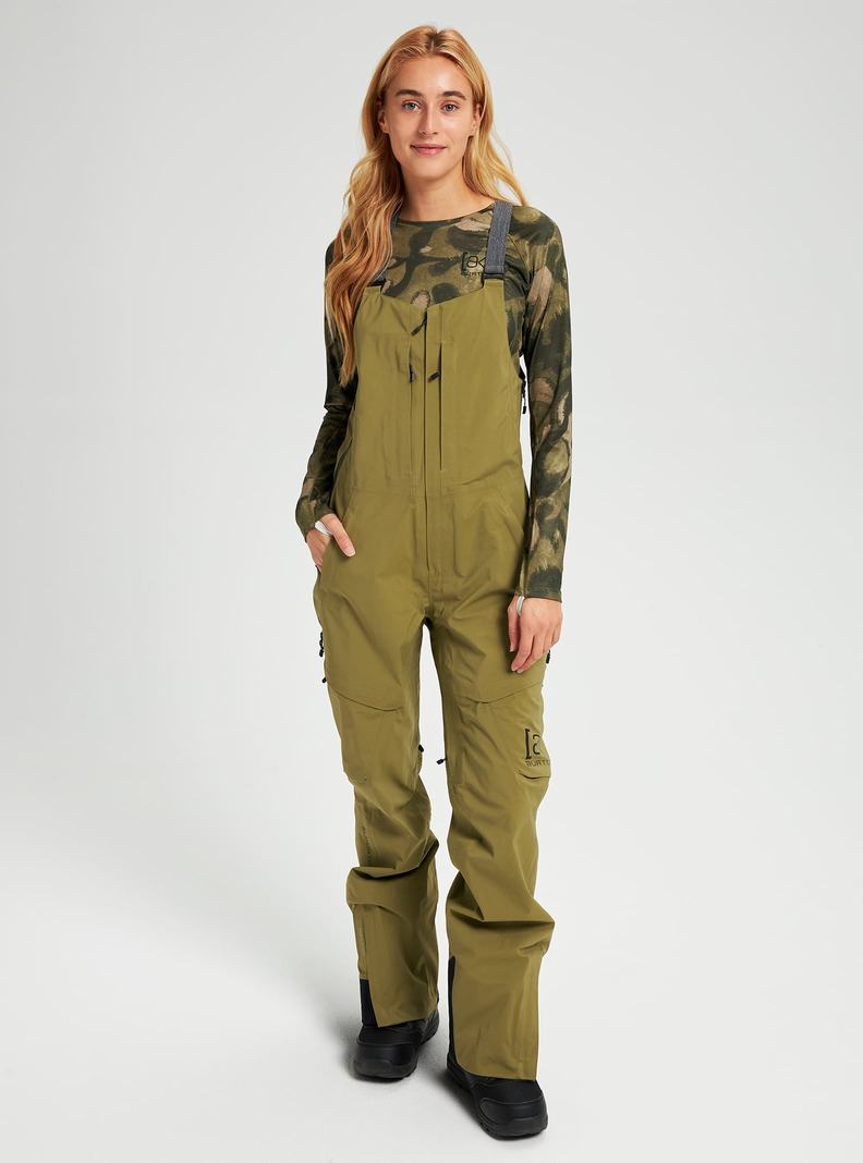 Olive Burton [ak] GORE‑TEX 3L Kimmy Women's Bibs | CXPSUQ375