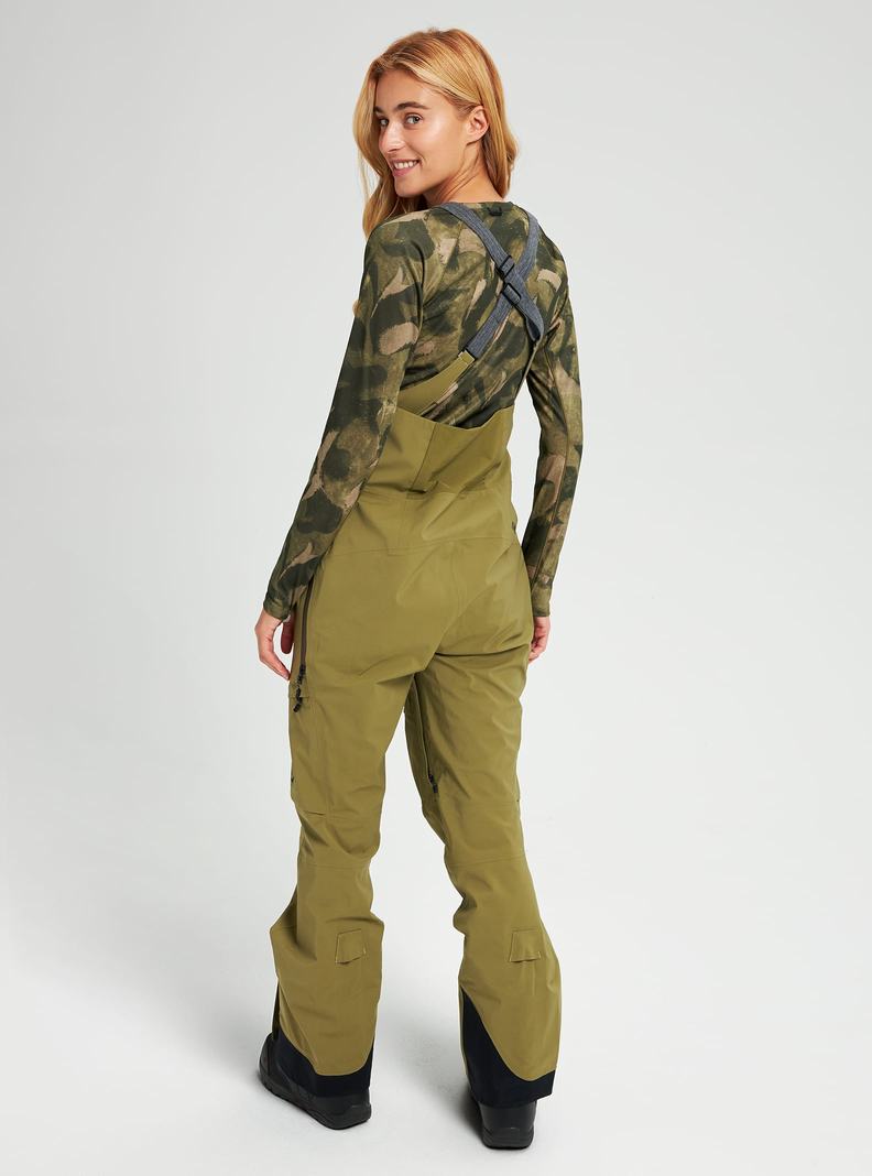 Olive Burton [ak] GORE‑TEX 3L Kimmy Women's Bibs | CXPSUQ375