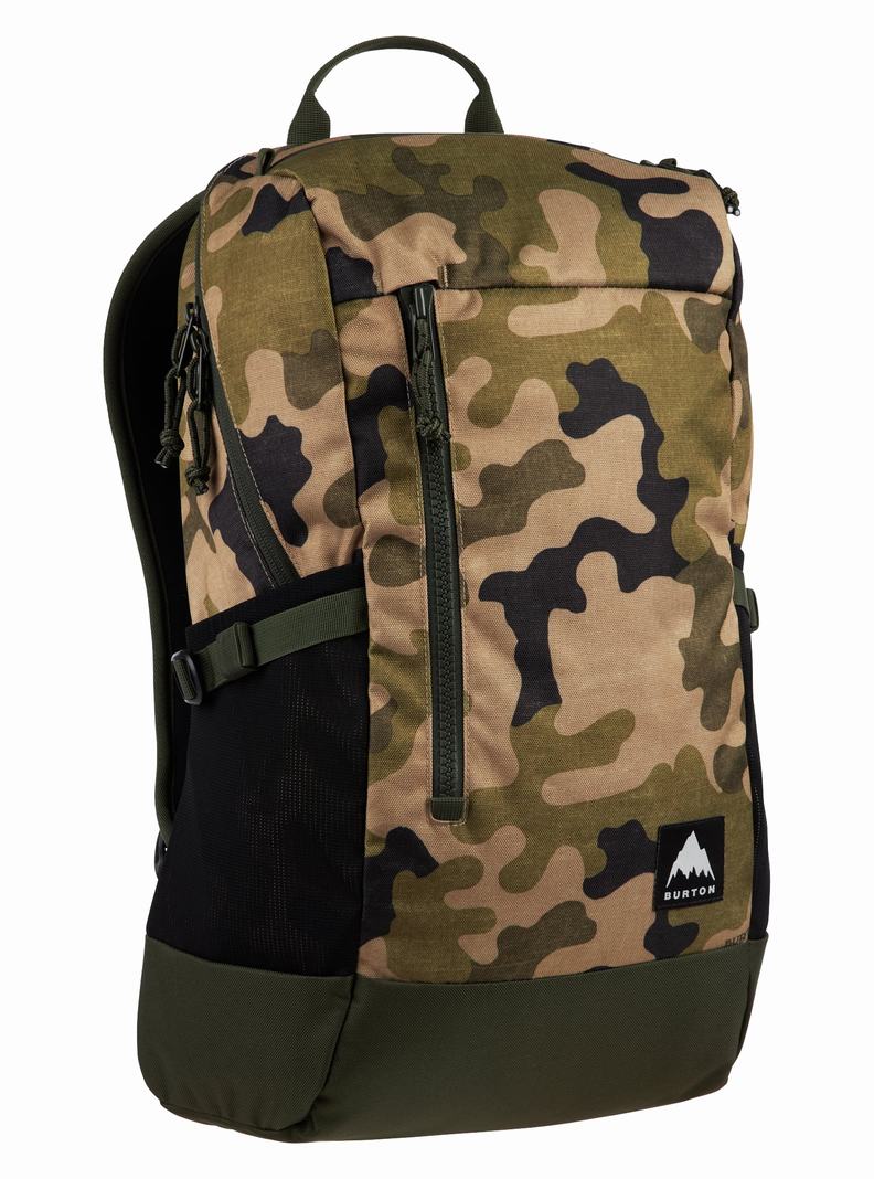 Olive Camo Burton Prospect 2.0 20L Unisex Backpacks | TIZHGQ045