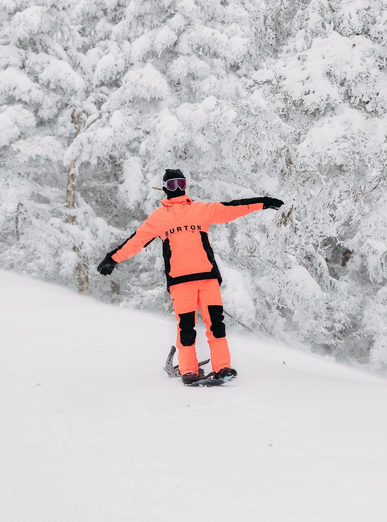 Orange / Black Burton Southside 2L (Slim Fit) Men's Ski Pants | APWFXQ481