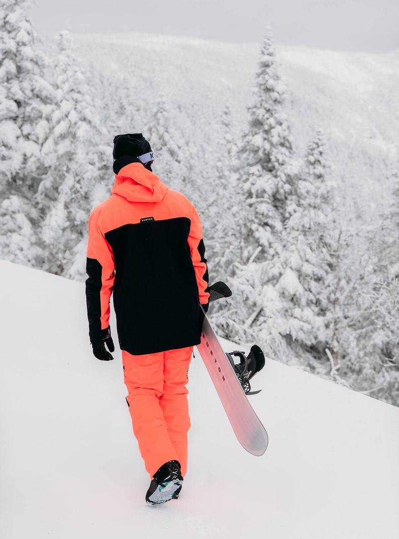 Orange / Black Burton Southside 2L (Slim Fit) Men's Ski Pants | APWFXQ481