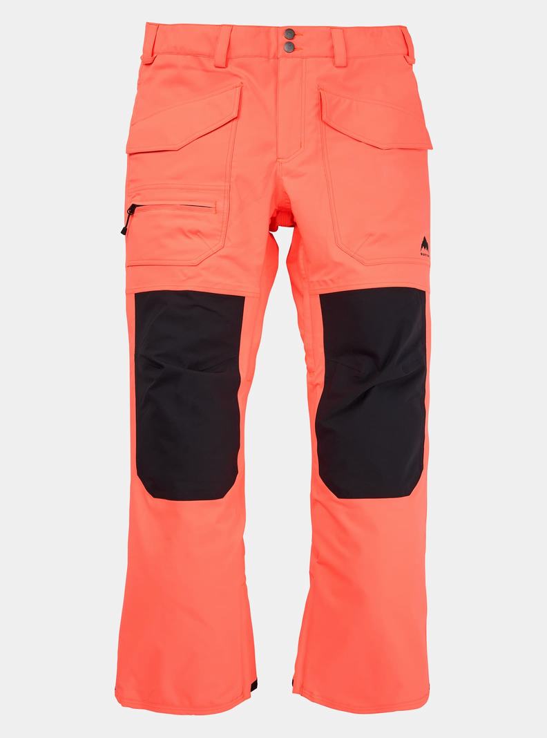 Orange / Black Burton Southside 2L (Slim Fit) Men\'s Ski Pants | APWFXQ481