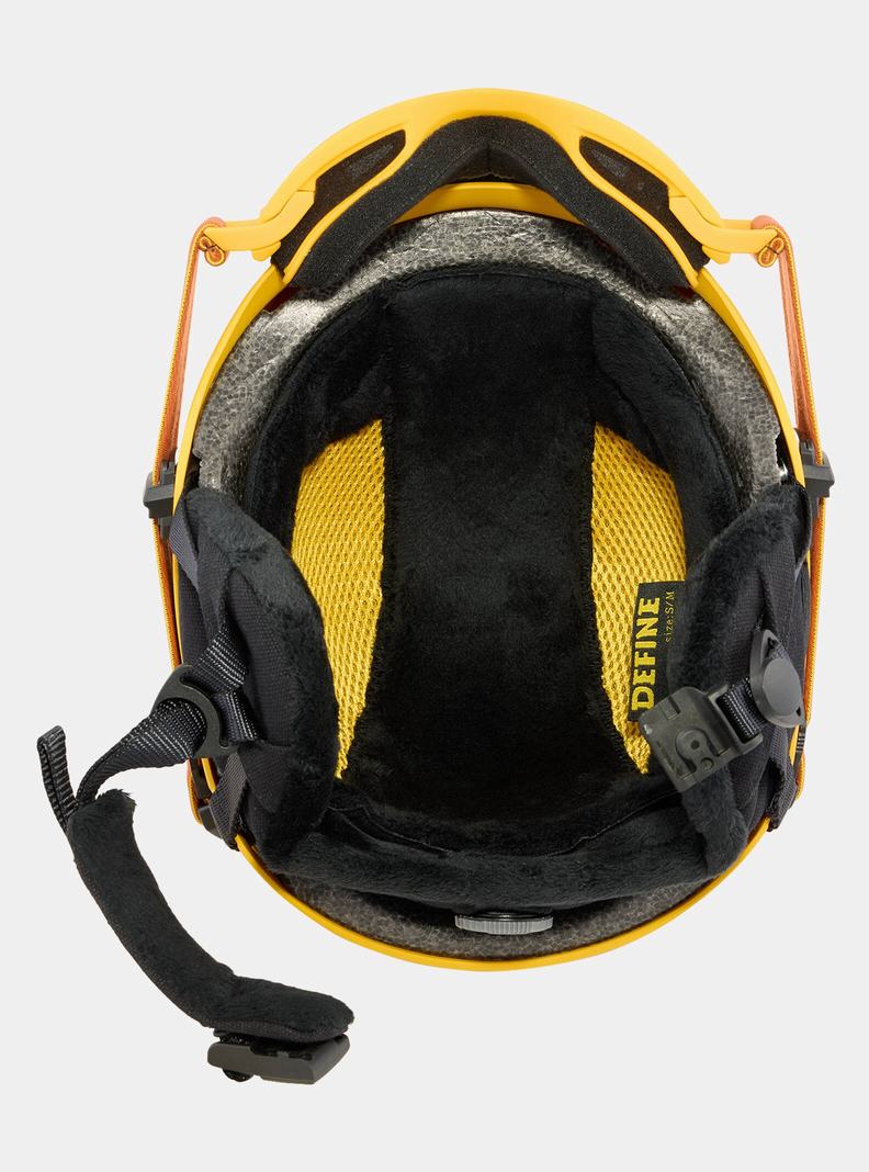 Orange Burton Anon Define Kids' Snowboard Helmets | EJZSAH143