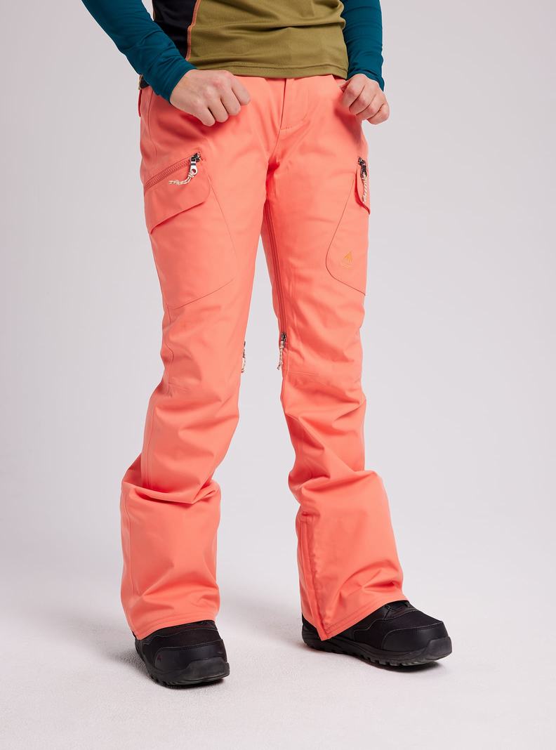 Orange Burton Gloria Insulated Women's Ski Pants | AKPGMD085