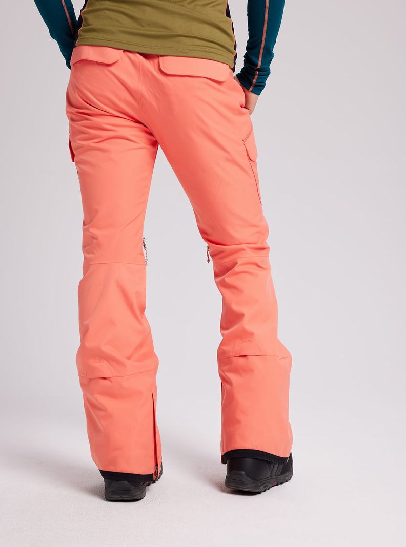 Orange Burton Gloria Insulated Women's Ski Pants | AKPGMD085