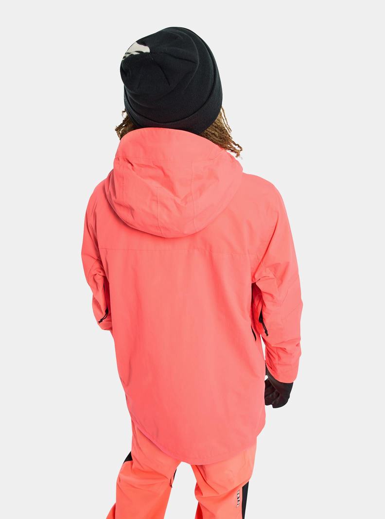 Orange Burton Peasy 2L Men's Ski Jackets | DNXZIR047