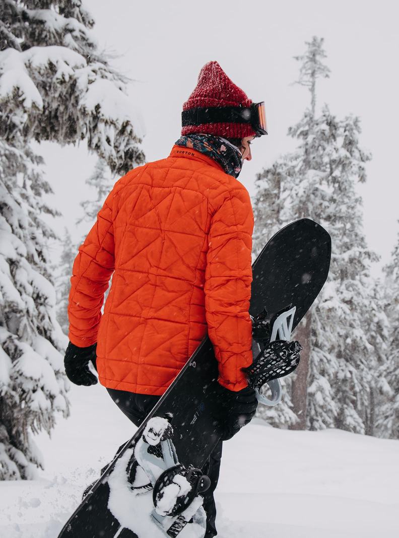 Orange Burton [ak] Baker Down Women's Ski Jackets | KEYQMZ386