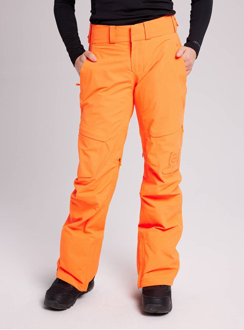 Orange Burton [ak] GORE-TEX Summit Women's Ski Pants | RVGDAI463